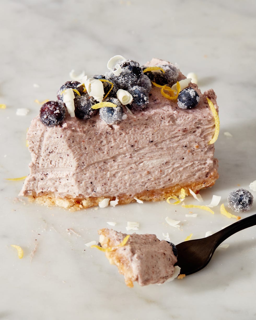 lemon blueberry mousse