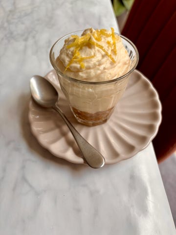 lemon cheesecake mousse
