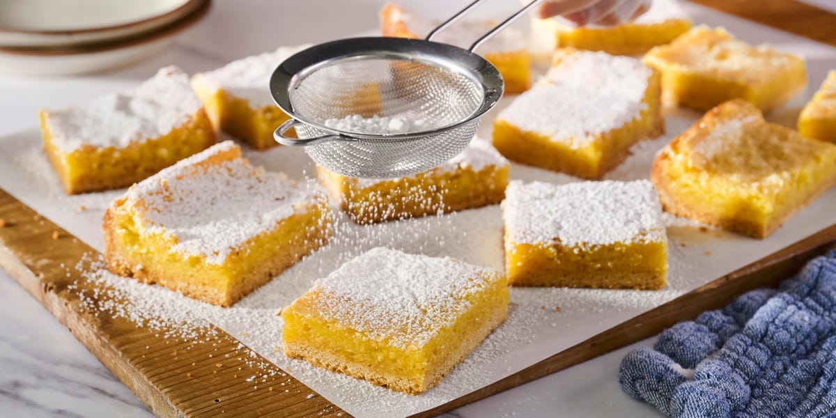 Lemon Cream Cheese Bars [www.thepioneerwoman.com]