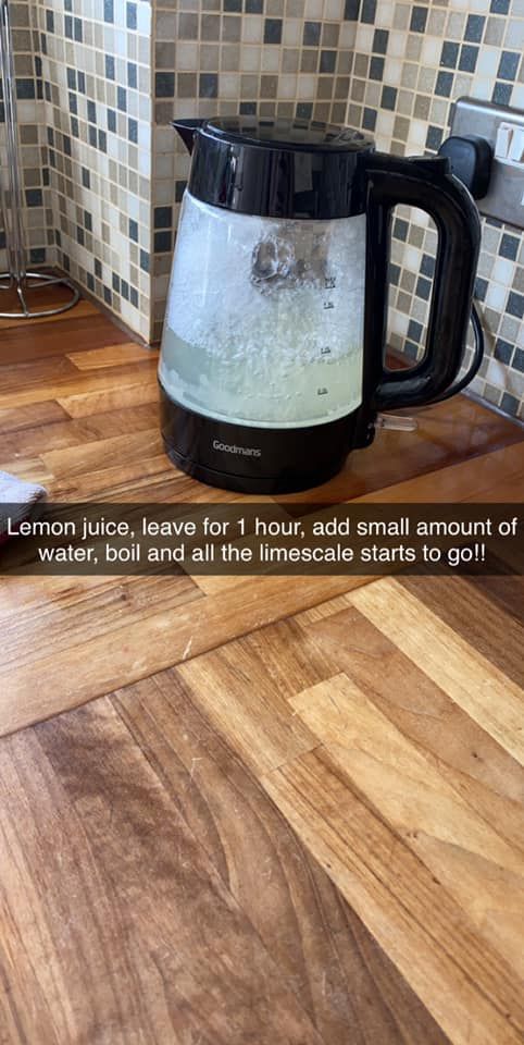 How to Clean An Electric Kettle and Remove Limescale