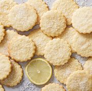 lemon shortbread cookies