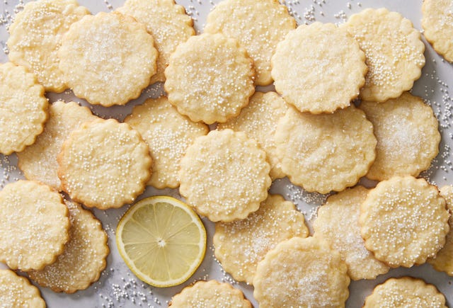 lemon shortbread cookies