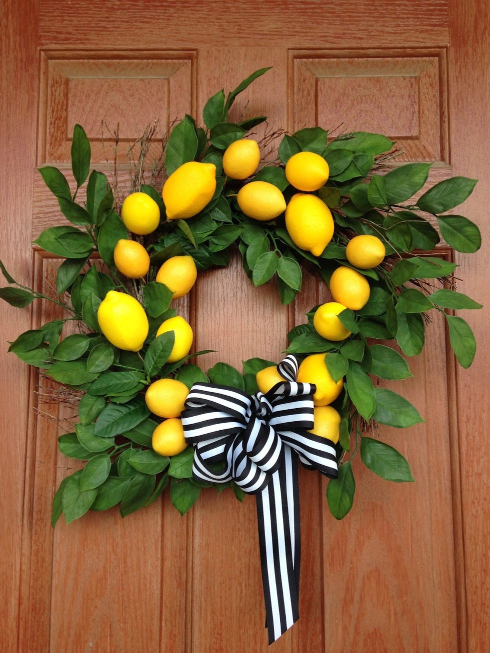 Lemon Wreath - Summer Wreaths