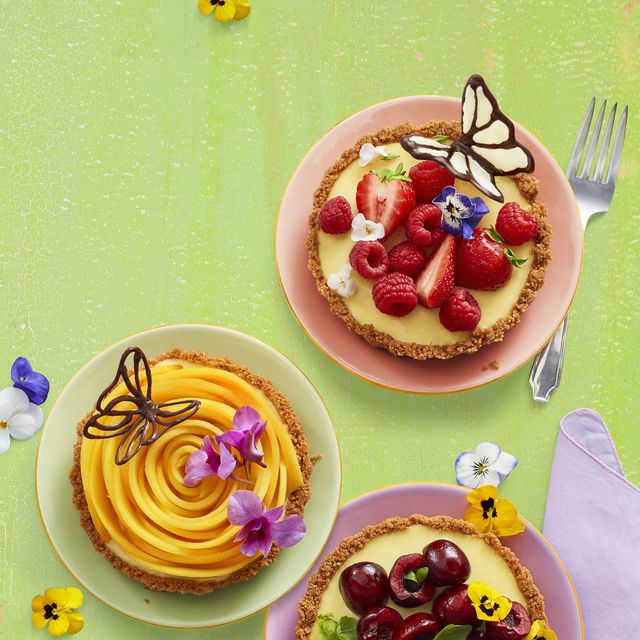 no-bake lemon tarts - easter desserts