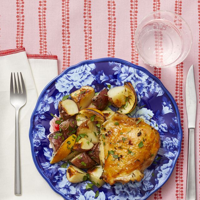 Ree Drummond's Lemon-Thyme Sheet Pan Chicken and Potatoes, The Pioneer  Woman