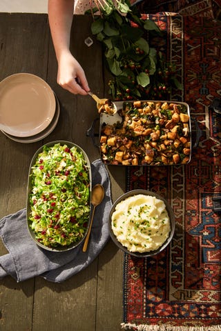 lemony brussels sprout salad