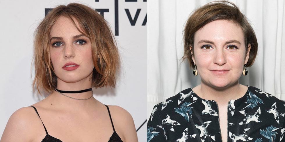 Maya Hawke and Lena Dunham