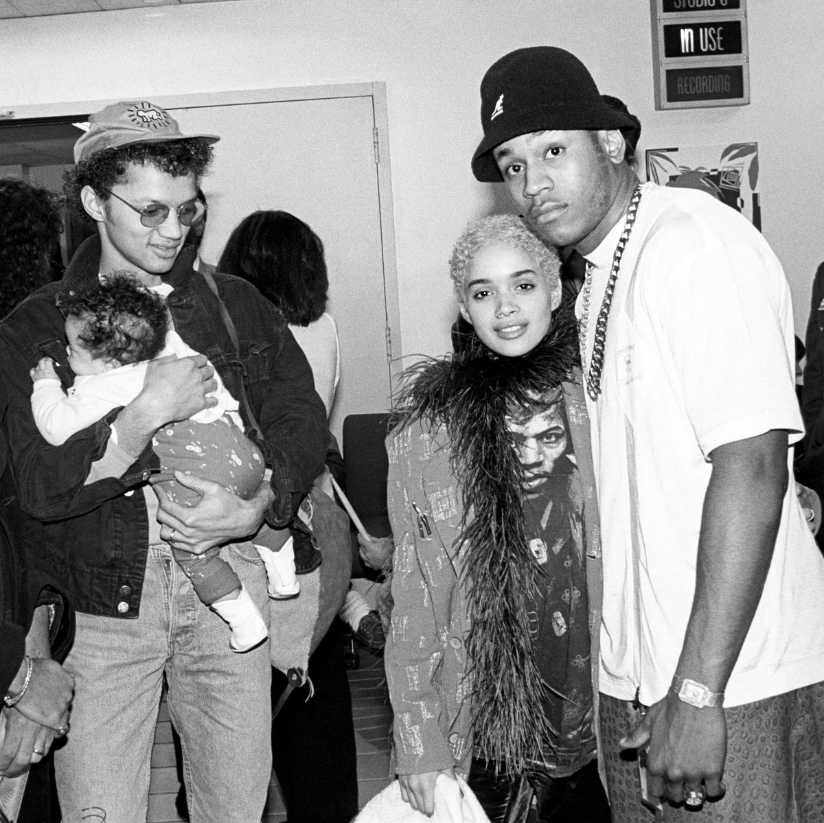 Lenny Kravitz Lisa Bonet And LL Cool J