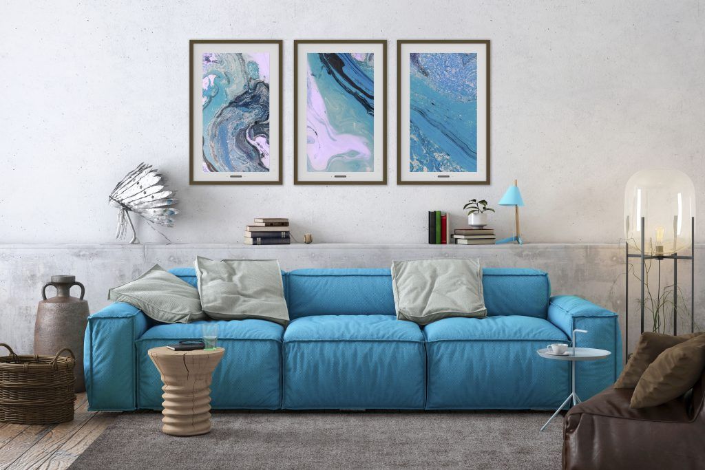 Furniture, Blue, Living room, Couch, Room, Turquoise, Interior design, Aqua, Wall, studio couch, 