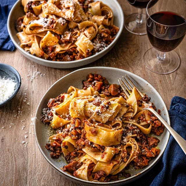 lentil aubergine ragu