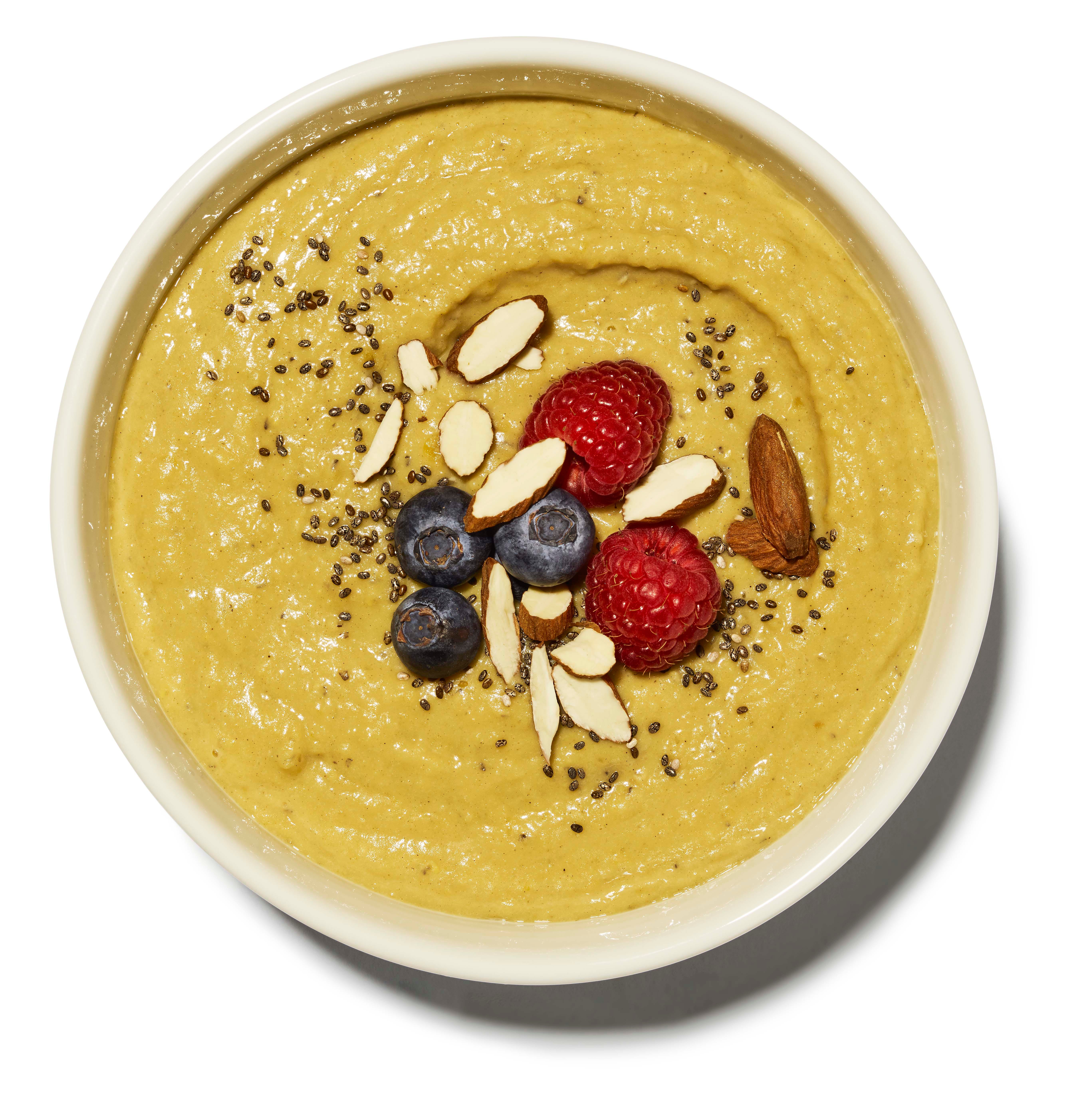 Food, Dish, Cuisine, Ingredient, Smoothie, Superfood, Vegetarian food, Produce, Tahini, Porridge, 