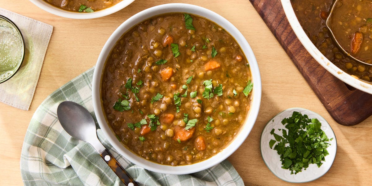 Lentil Soup [www.thepioneerwoman.com]