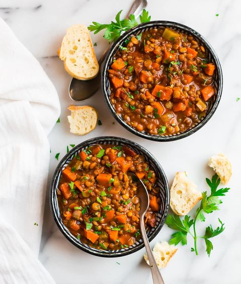 crockpot lentil soup recipe vegan