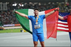 leonardo fabbri mondiali atletica