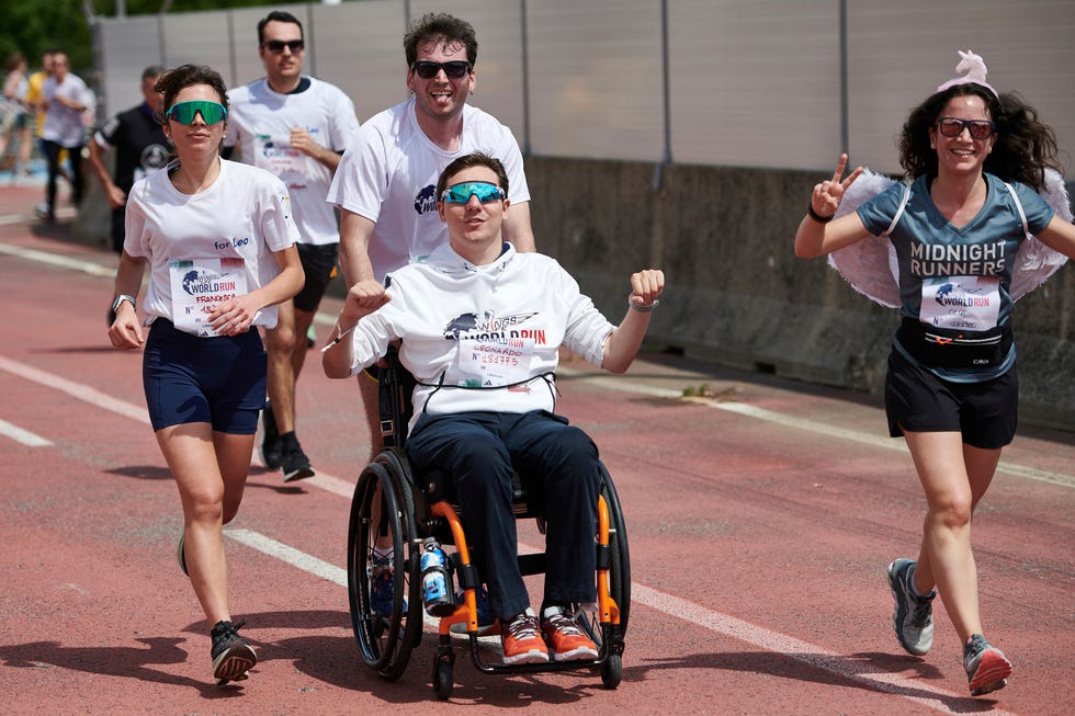 leonardo lotto alla wings for life world run