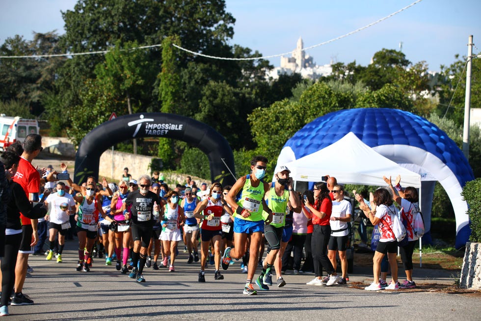 valle d'itria, trulli, locorotondo, maratona, mezza maratona, corsa