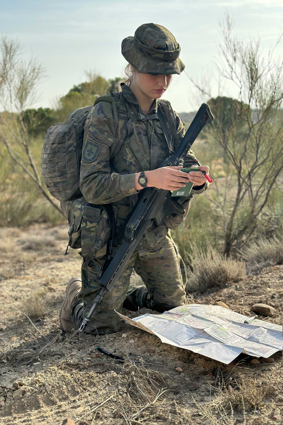 leonor, maniobras militares