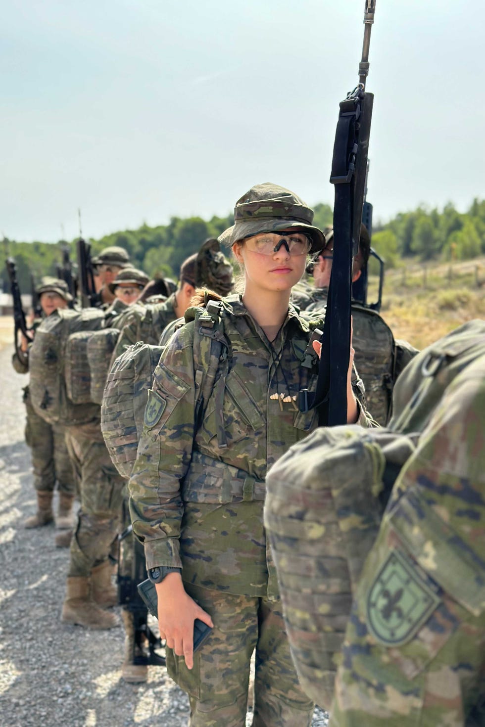 leonor, maniobras militares