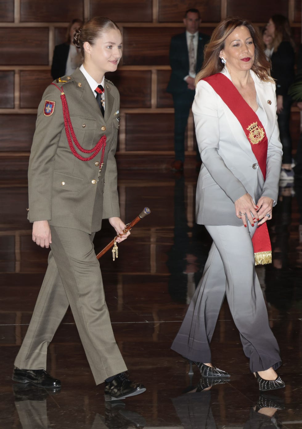 leonor en el ayuntamiento de zaragoza