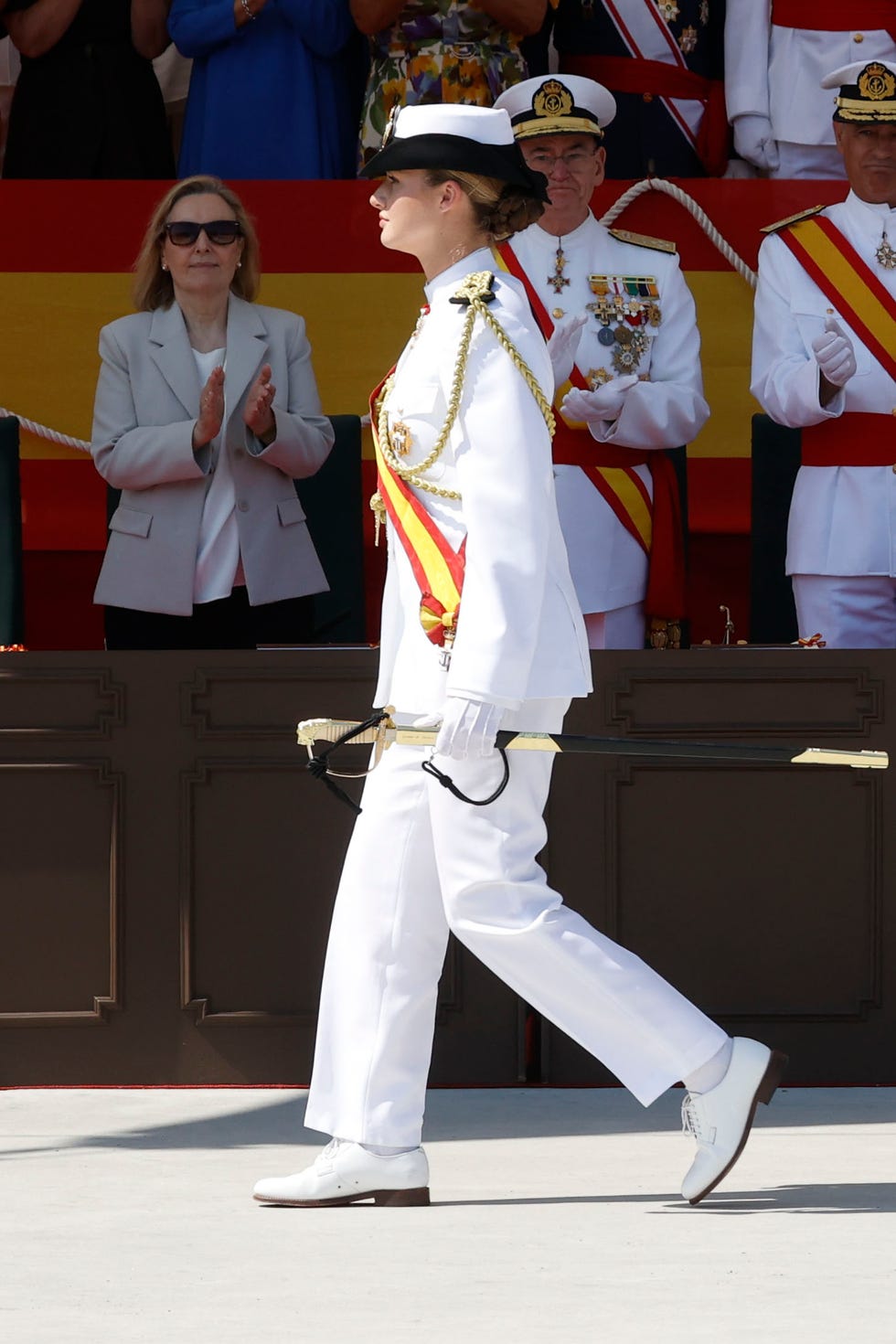 leonor fin formacion militar marin reencuentro rey felipe