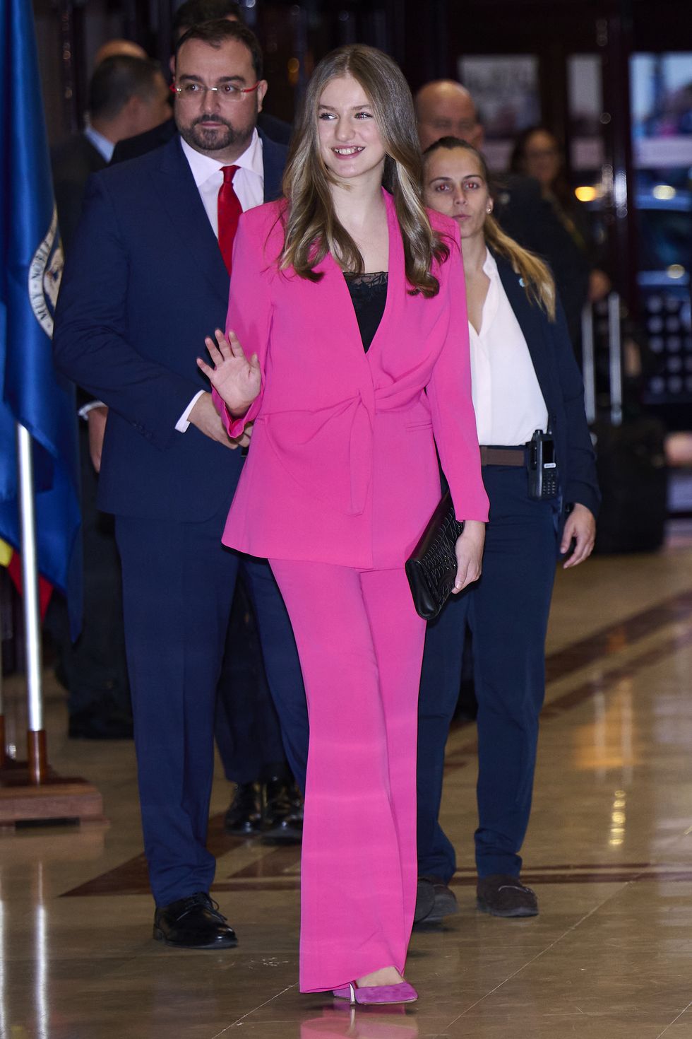 oviedo, spain october 27 crown princess leonor of spain attends a concert ahead of the princesa de asturias awards 2022 at the prince felipe auditorium on october 27, 2022 in oviedo, spain photo by carlos alvarezgetty images