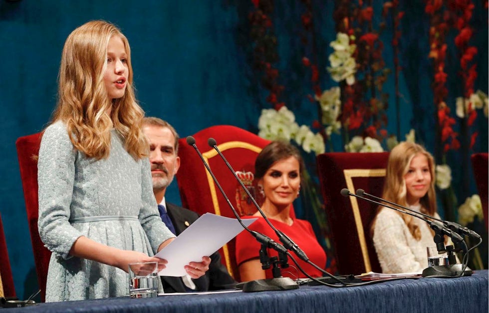 leonor, en los premios princesa de asturias