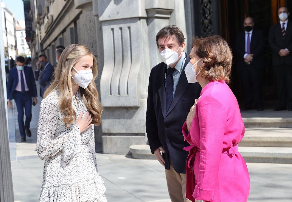 leonor, su primer acto en solitario