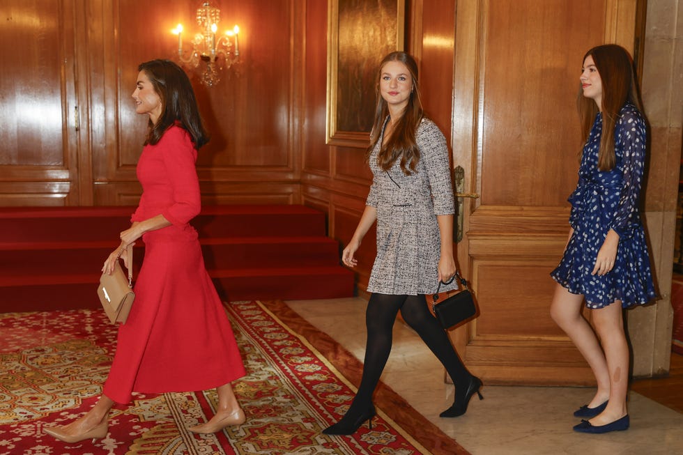 letizia, leonor y sofía en oviedo
