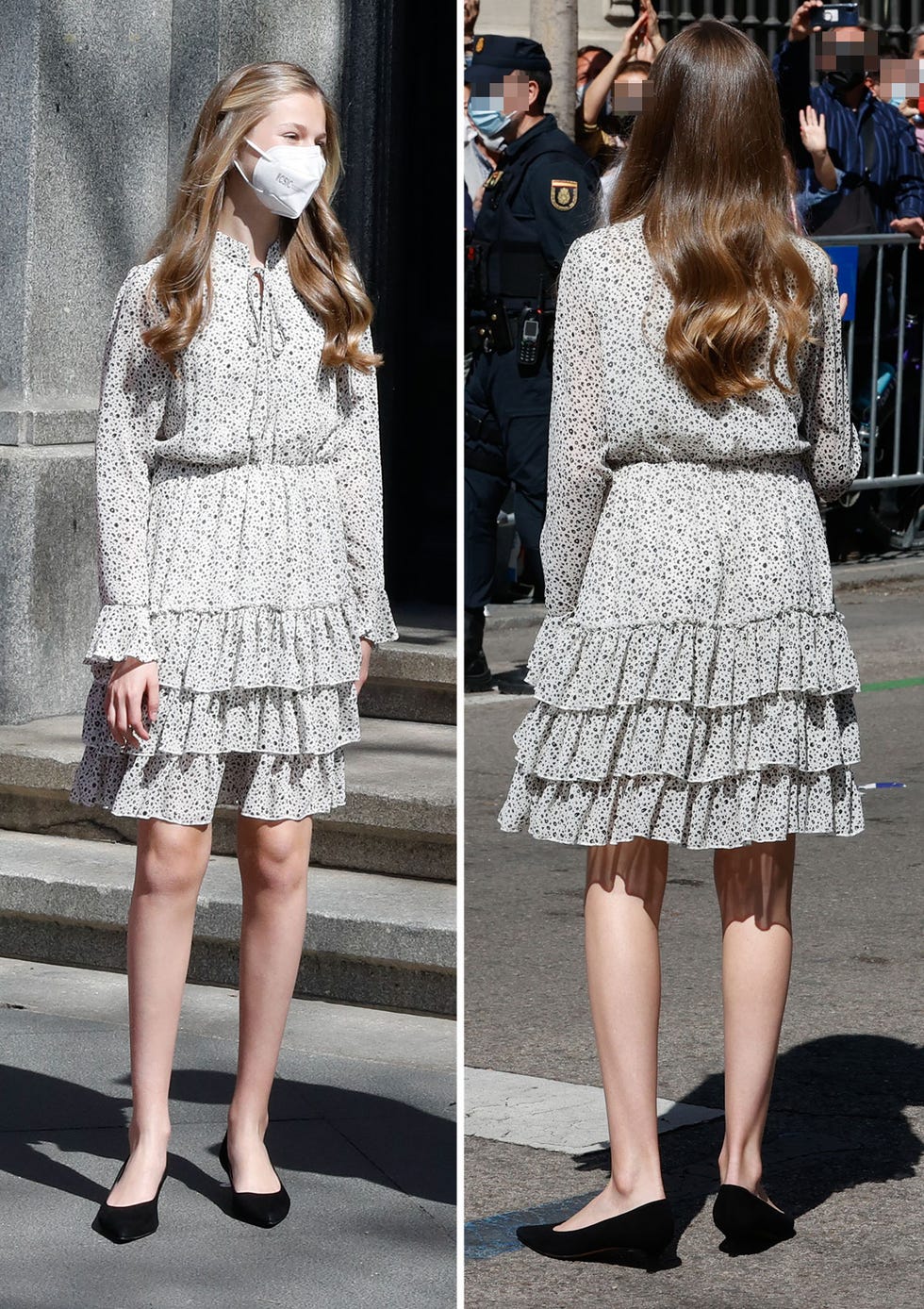leonor, el look primer acto en solitario al detalle