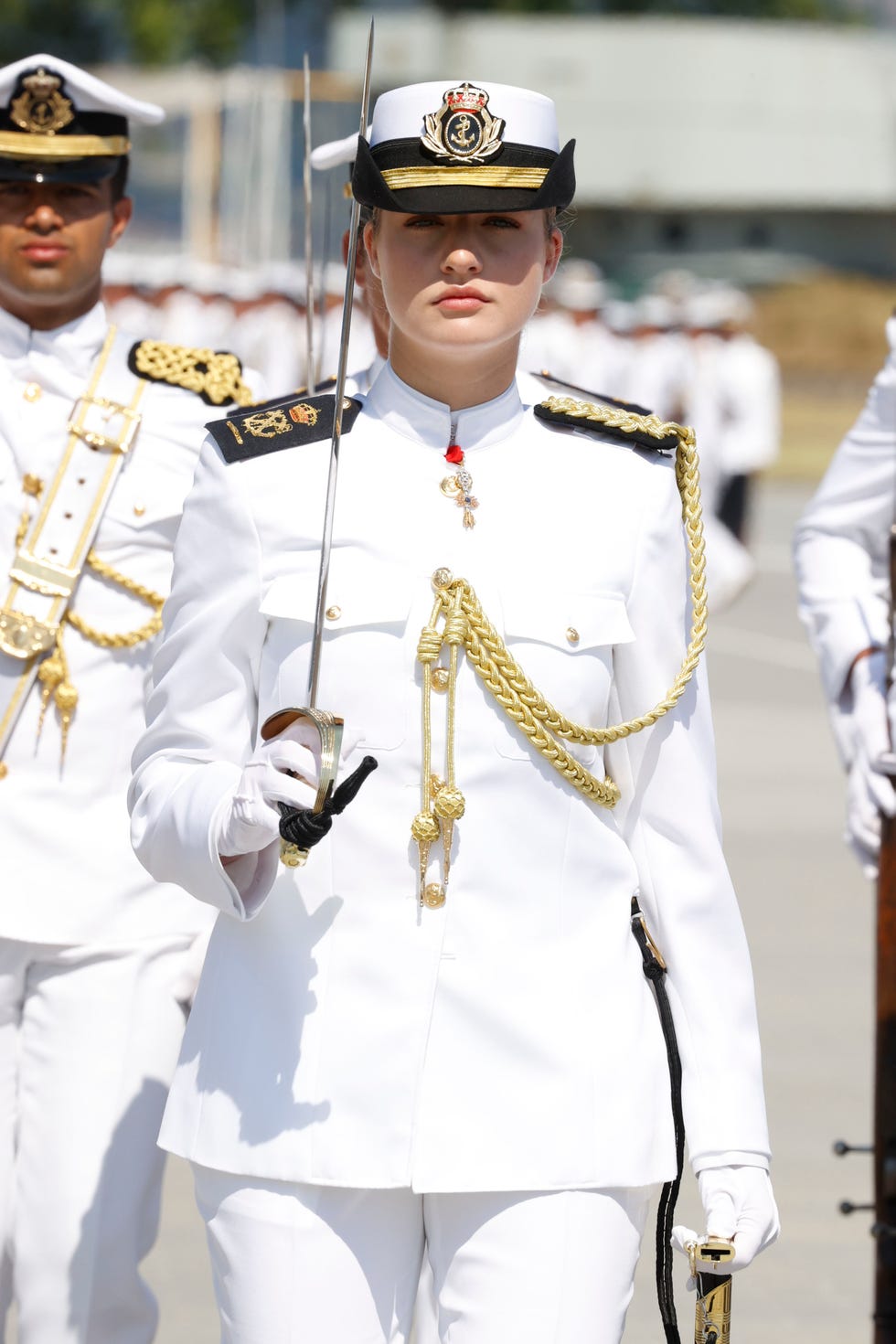 leonor fin formacion militar marin reencuentro rey felipe