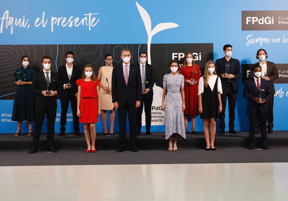 leonor en los premios fundación princesa de girona