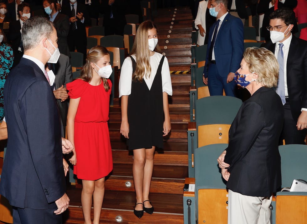 leonor en los premios fundación princesa de girona