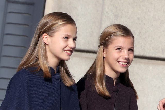 Princesa Leonor e Infanta Sofía