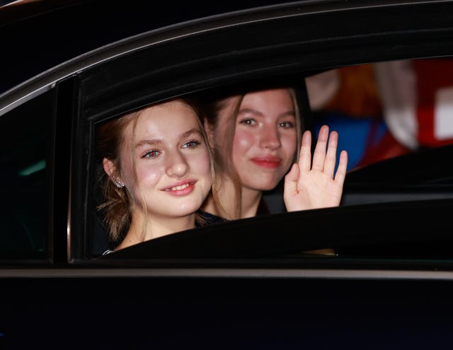 la princesa leonor y la infanta sofía