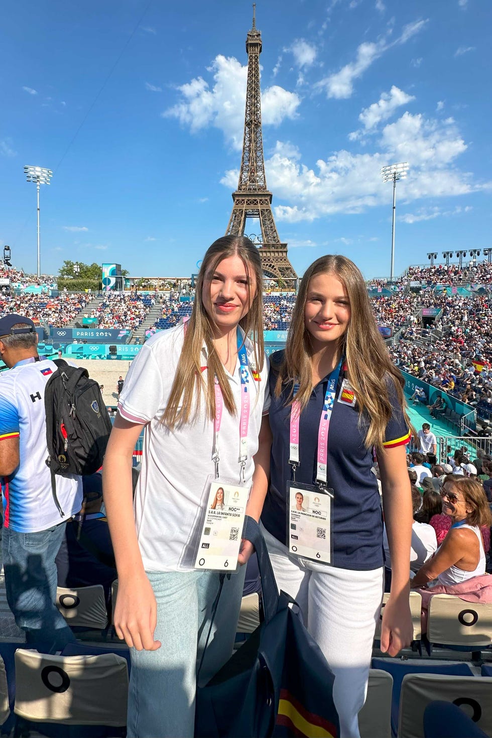 leonor y sofia en paris