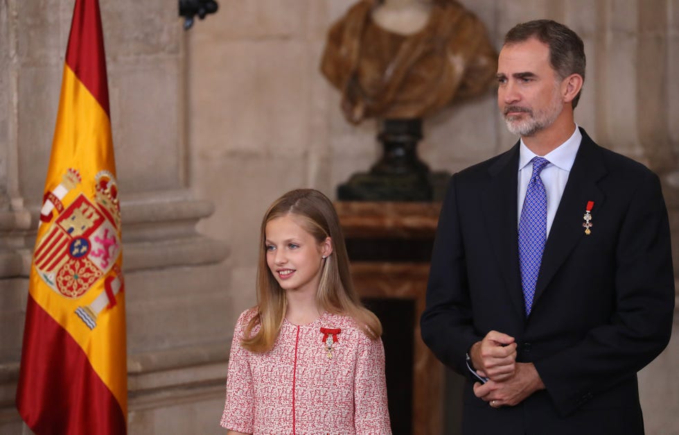 Felipe VI y Leonor