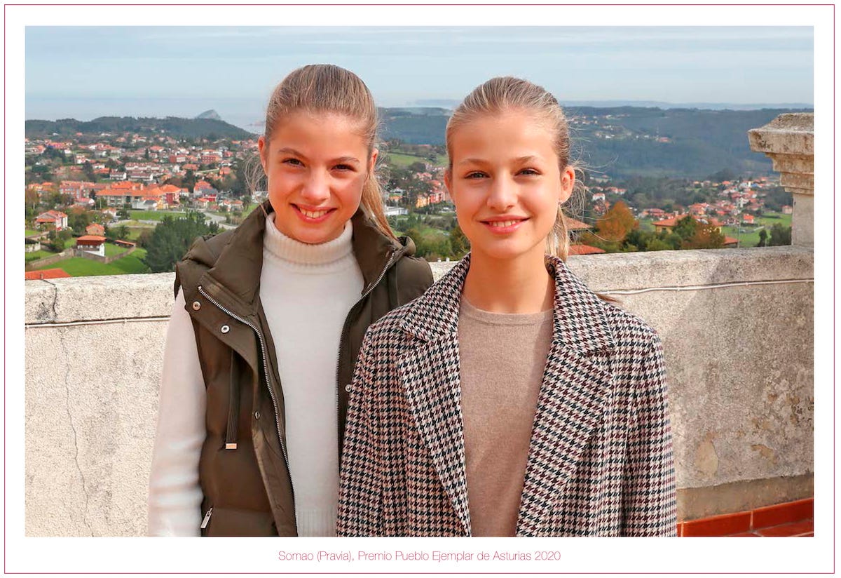 La princesa leonor y la infanta sofía reaparecen juntas en la agenda oficial