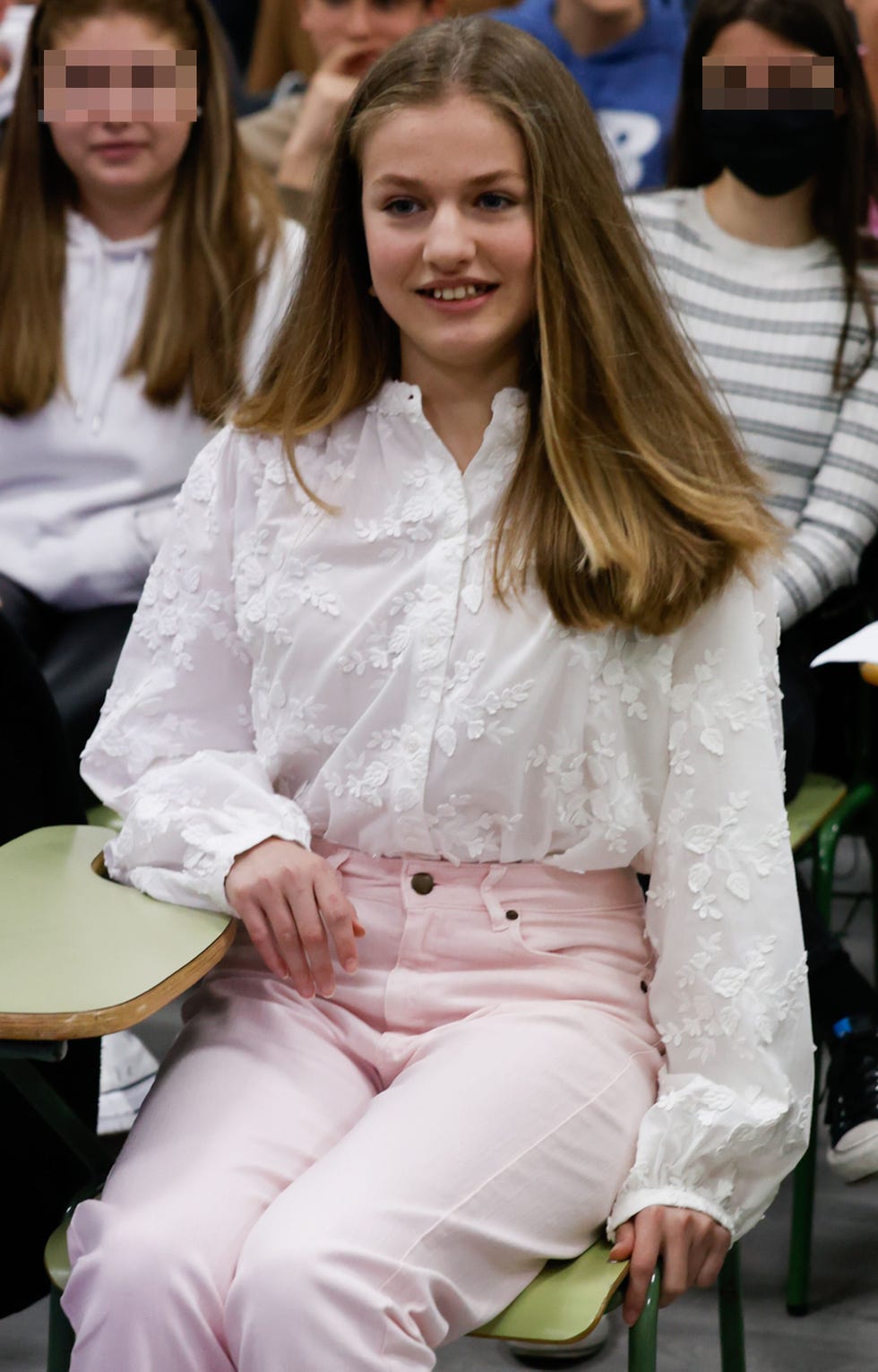 la princesa de asturias en un instituto de leganés