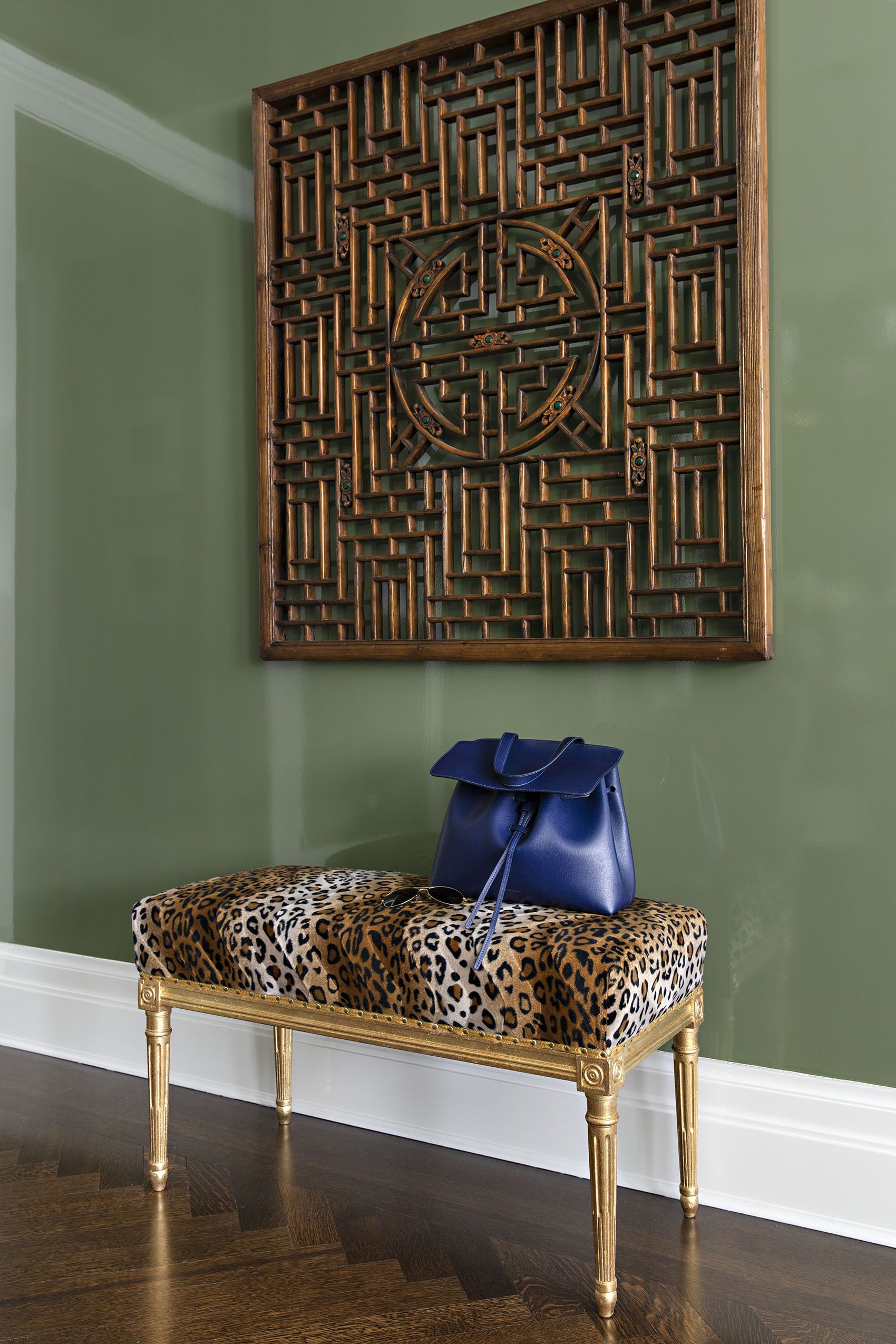 Moodboard Monday: Emerald Green & Leopard  Animal print furniture, Animal  print decor, Home decor