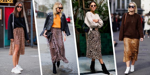 11 Best Leopard-Print Skirts to Wear in 2019 - Leopard Print Skirt Trend
