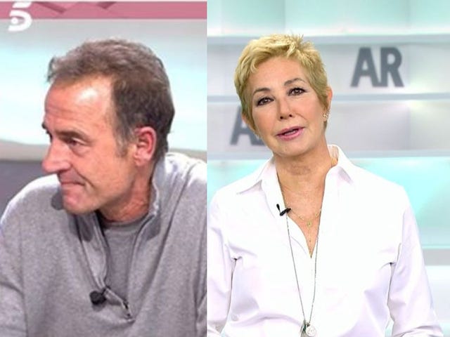 alessandro lequio vuelve a ver a ana rosa en el programa