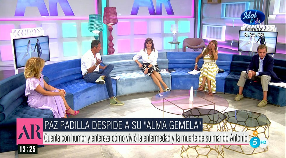 alessandro lequio explica cómo se encuentra en 'el programa de ana rosa'