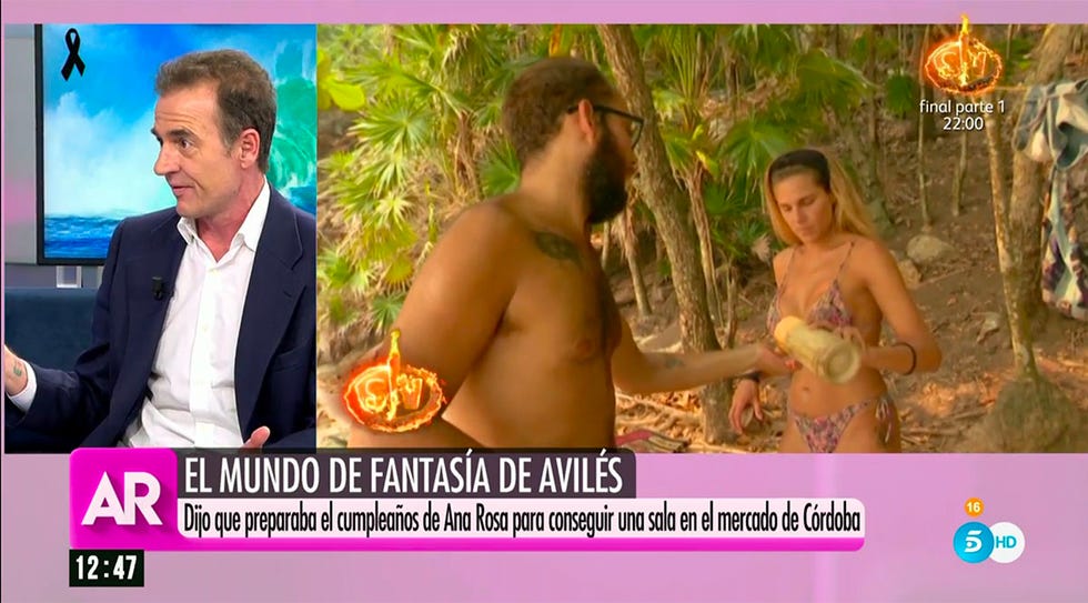 alessandro lequio logra sonreír gracias a su trabajo en ana rosa