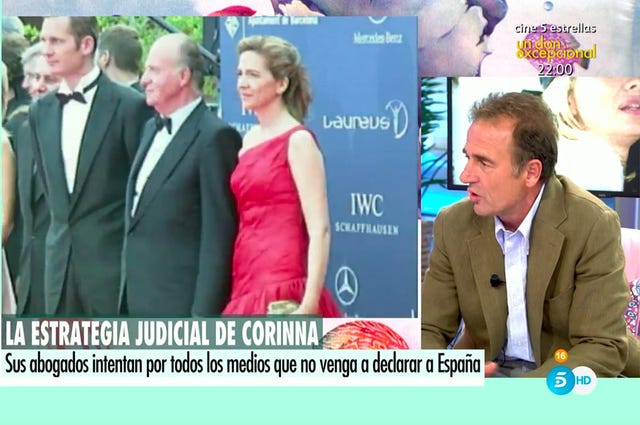 alessandro lequio defiende al rey juan carlos en su vuelta al trabajo