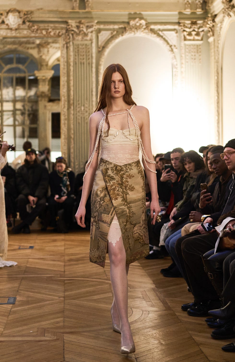 Les Fleurs Laufsteg Herbst 2025 Pariser Modewoche