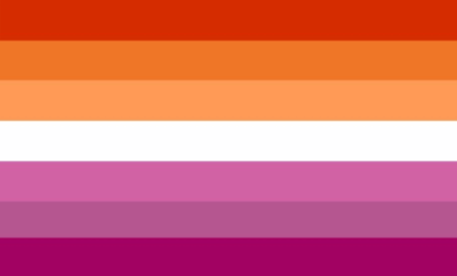 lgbtq lesbian flag