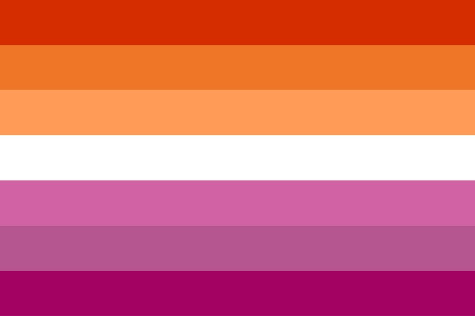 pride flag meanings lesbian pride flag