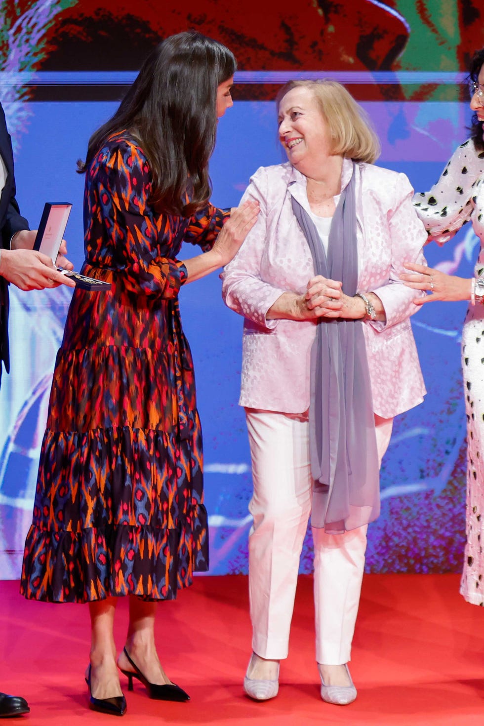 letizia, acto cruz roja