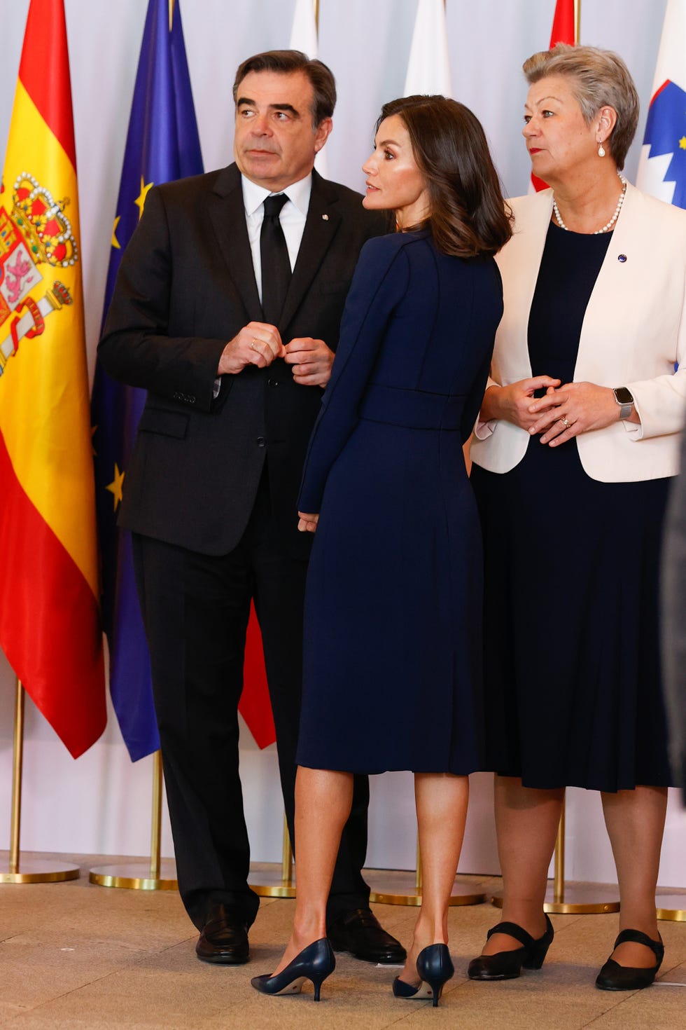 los reyes felipe y letizia muestran su cercania en el 11 de marzo, dia europeo en recuerdo a las victimas del terrorismo