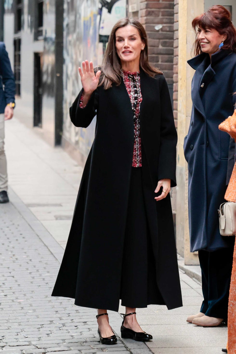 letizia con bailarinas negras